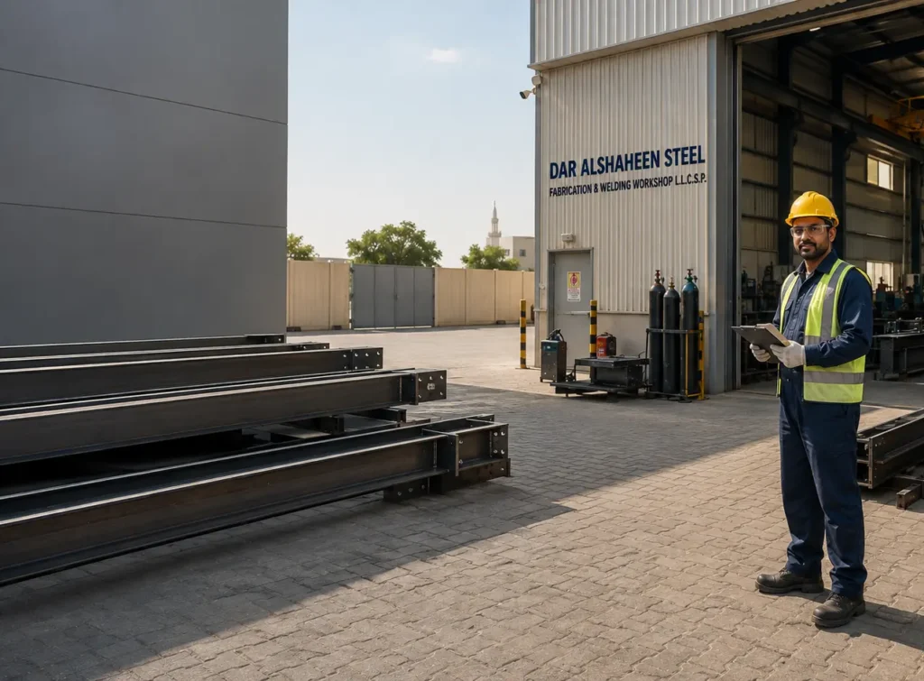 Ai generated image of our steel Factory